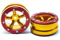 MT - Beadlock Wheels PT-Safari Gold/Rot 1.9 (2 St.)...