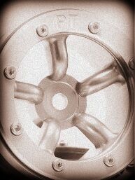 MT - Beadlock Wheels PT-Safari Gold/Silber 1.9 (2 St.) (MT0010GOS)