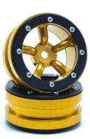 MT - Beadlock Wheels PT-Safari Gold/Schwarz 1.9 (2 St.)...