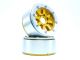 MT - Beadlock Wheels HAMMER gold/silber 1.9 (2 St.) ohne Radnabe (MT5040GOS)