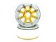 MT - Beadlock Wheels HAMMER gold/silber 1.9 (2 St.) ohne Radnabe (MT5040GOS)