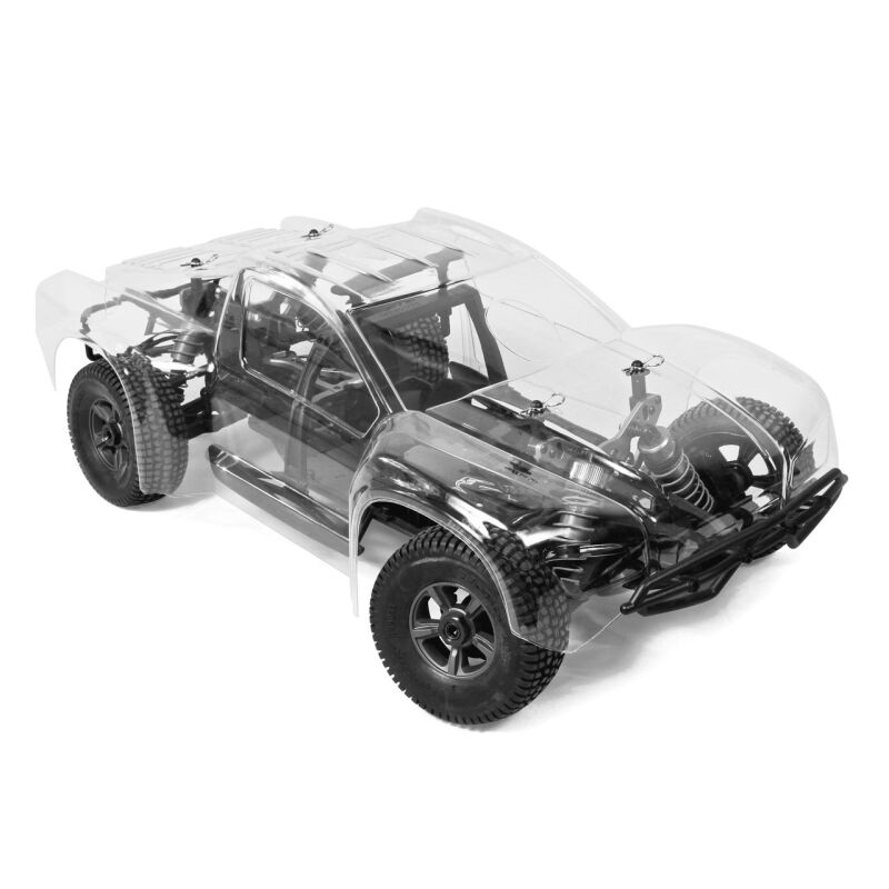 HoBao - Hyper 8 Short Course 1/8 80% ARR Roller (klare Karosserie) (HB-8SCE)