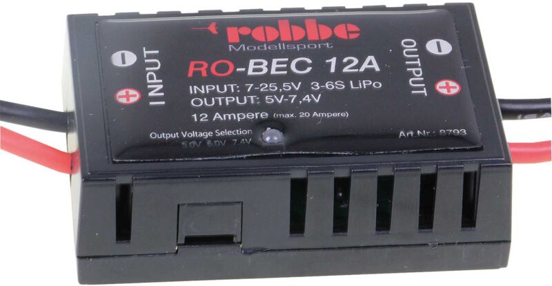 Robbe Modellsport - Receiver power supply RO-BEC 12A