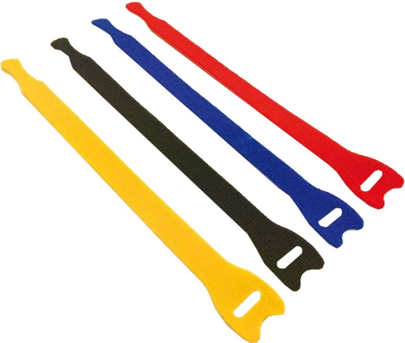 Klettgurt 13/200MM  farbig sortiert (5 Stück)
