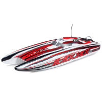 Blackjack 42 Zoll Brushless 8S Catamaran weiß/rot RTR