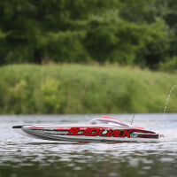 Blackjack 42 Zoll Brushless 8S Catamaran weiß/rot RTR