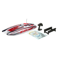 Blackjack 42 Zoll Brushless 8S Catamaran weiß/rot RTR