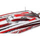 Blackjack 42 Zoll Brushless 8S Catamaran weiß/rot RTR