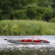 Blackjack 42 Zoll Brushless 8S Catamaran weiß/rot RTR