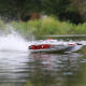 Blackjack 42 Zoll Brushless 8S Catamaran weiß/rot RTR