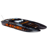 Blackjack 42 Zoll Brushless 8S Catamaran schwarz/orange RTR