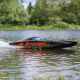 Blackjack 42 Zoll Brushless 8S Catamaran schwarz/orange RTR