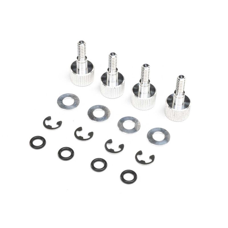 Horizon Hobby - Canopy Thumb Screw Set: 42-inch Blackjack (PRB286084)