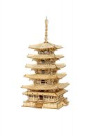 Lasercut - Holzbausatz Pagode