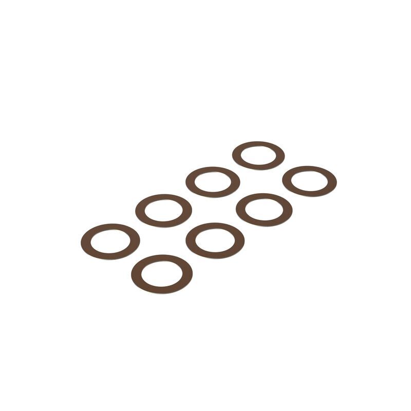 Horizon Hobby - Shim 8x12x0.2mm (8) (ARA709064)