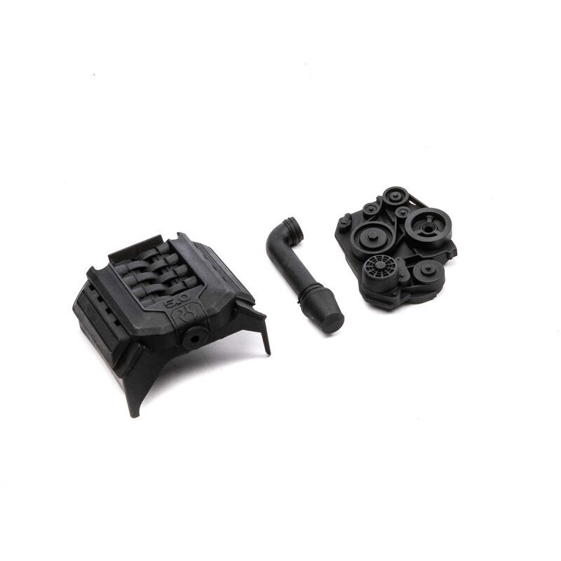 Horizon Hobby - Motor Cover 5.0, Early Bronco: SCX10 III (AXI231042)