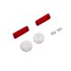 Horizon Hobby - Headlight Tail Light Lense Early Bronco: SCX10 III (AXI230035)