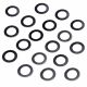 Horizon Hobby - Shim Set, 9.5 x 16 x .1, .3, .5mm (6ea) (AXI236106)