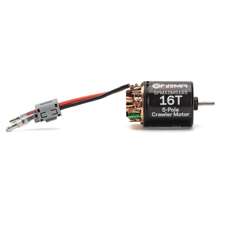Horizon Hobby - Firma 16T Rebuildable 5 Pole Brushed Crawler Motor (SPMXSM5165)