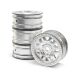 Horizon Hobby - 1.0 KMC Machete Wheels, Satin (4): SCX24 (AXI40005)