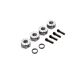 Horizon Hobby - SCX6: 17mm Hex Set w/Pins (4) (AXI252011)