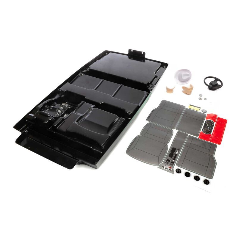 Horizon Hobby - SCX6: Jeep JLU Driver & Interior (Clear) (AXI250006)