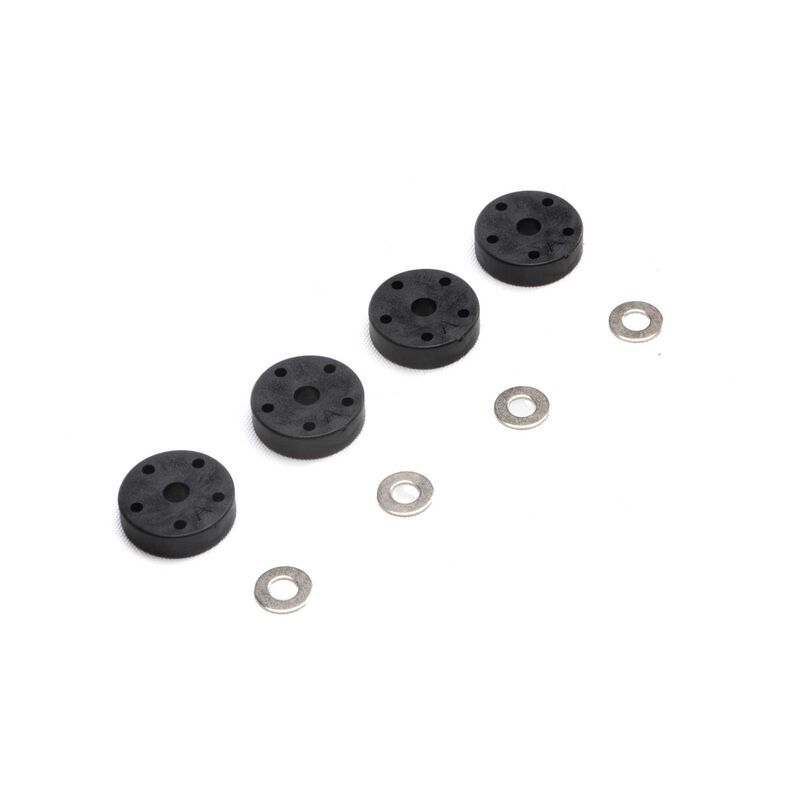 Horizon Hobby - SCX6: Shock Piston & Shim Set (4) (AXI253003)