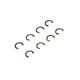 Horizon Hobby - C-Clip 8mm Shaft (8) (AXI256003)