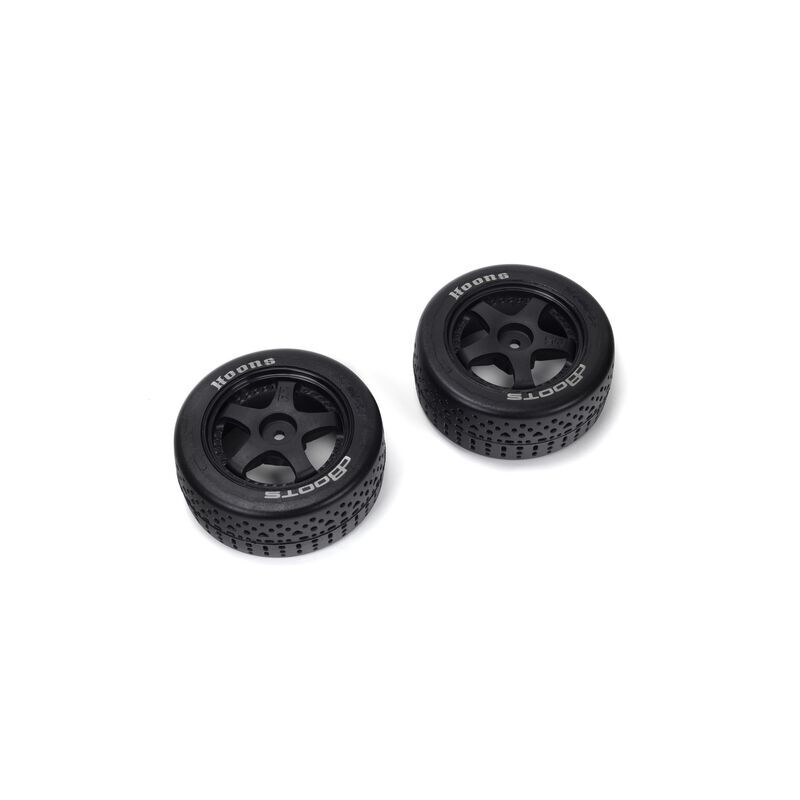 Horizon Hobby - dBoots Hoons 35/085 2.4 (Silver) Belted 5-Spoke (ARA550096)