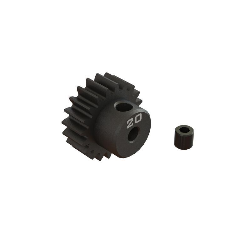 Horizon Hobby - 20T 0.8Mod 1/8" Bore CNC Steel Pinion Gear (ARA311082)