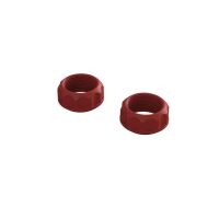 Horizon Hobby - Threaded Shock Collar Red (2) (ARA330690)