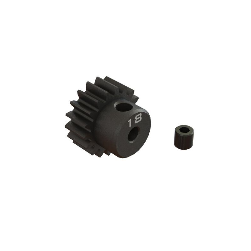 Horizon Hobby - 18T 0.8Mod 1/8" Bore CNC Steel Pinion Gear (ARA311080)