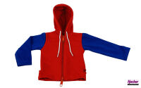 Para-RC Hoody rot, blaue Arme mit Jeans 1:3 (67108035)