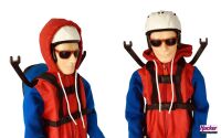 Para-RC Hoody rot, blaue Arme mit Jeans 1:3 (67108035)