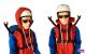 Para-RC Hoody rot, blaue Arme mit Jeans 1:3 (67108035)