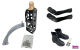 Para-RC Pilot Noah Overall schwarz/rot, GFK Arme, unlackierter Kopf (67108044)