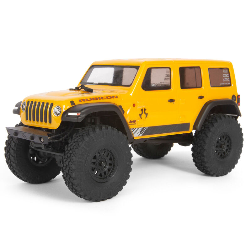 SCX24 2019 Jeep Wrangler JLU CRC 4WD gelb RTR - 1:24