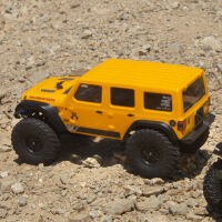 SCX24 2019 Jeep Wrangler JLU CRC 4WD gelb RTR - 1:24