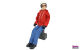 Para-RC Pilot Noah 1:3 Hoody rot, Jeans, Scale-Arme, lackierter Kopf (67108059)
