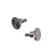 M2,5 x 6mm Rändelschraube Alu (2 Stück)