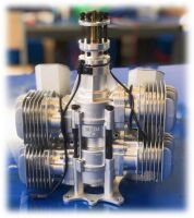 DLE Power - DLE 120 4T 4-Zylinder Boxer original