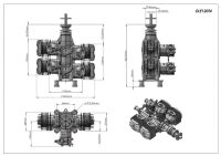 DLE Power - DLE 120 4T 4-Zylinder Boxer original