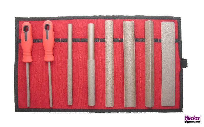 Perma-Grit Tools Ltd. 8tlg.- Handfeilenset fein (PG1017)
