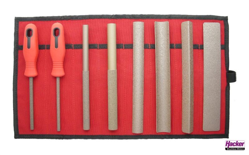 Perma-Grit Tools Ltd. 8tlg.- Handfeilenset grob (PG1016)