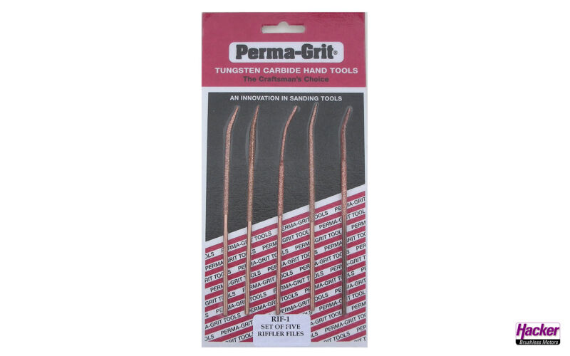 Perma-Grit Tools Ltd. 5tlg.-Set "Lochfeile" 140mm medium (PG1107)