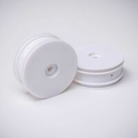 Horizon Hobby - Front Wheel, White (2): Mini-B (LOS41025)