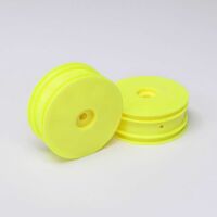Horizon Hobby - Front Wheel, Yellow (2): Mini-B (LOS41027)