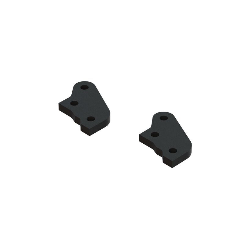 Horizon Hobby - Aluminum Steering Plate B Black (2) (ARA340194)