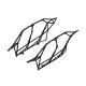 Horizon Hobby - Body Cage Sides Black (ARA320701)