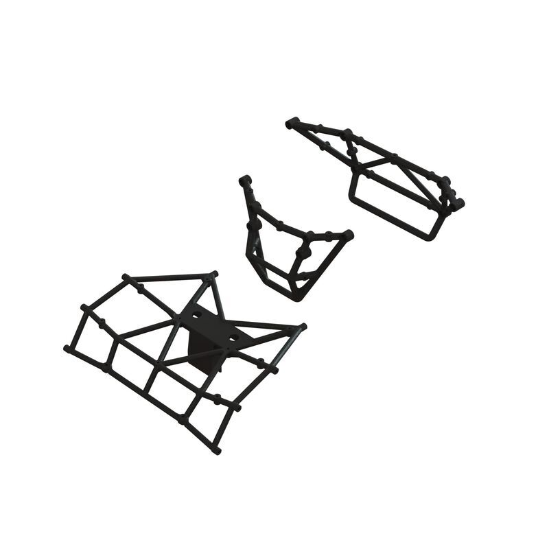 Horizon Hobby - Body Cage Front and Rear Black (ARA320699)